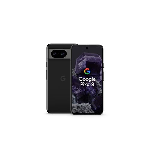 Smartphone Google Pixel 8 6.2" 5G Double SIM 256 Go Noir État correct reconditionné disponible sur Fnac