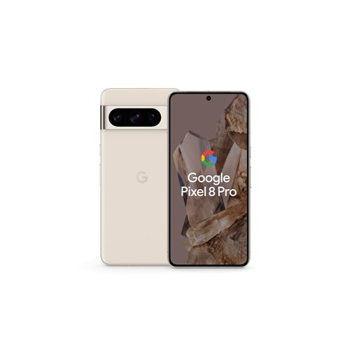Smartphone Google Pixel 8 Pro 6.7" 5G Double SIM 128 Go Beige État correct Google reconditionné disponible sur Fnac