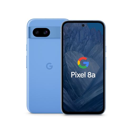 Smartphone Google Pixel 8a 5G Double Sim 128Go Bay Bleu État correct reconditionné disponible sur Fnac