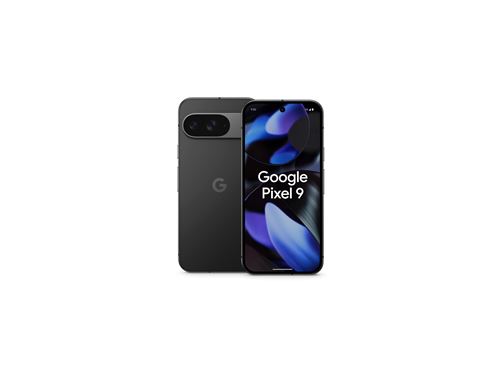 Smartphone Google Pixel 9 6,3"" 5G Double nano SIM 128 Go Noir Obsidienne État correct Google reconditionné disponible sur Fnac