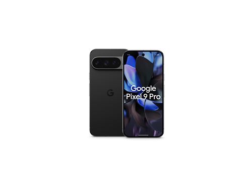 Smartphone Google Pixel 9 Pro 6,3" 5G Double nano SIM 128 Go Noir Obsidienne État correct Google reconditionné disponible sur Fnac
