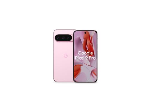 Smartphone Google Pixel 9 Pro 6,3" 5G Double nano SIM 128 Go Rose Qwartz État correct Google reconditionné disponible sur Fnac