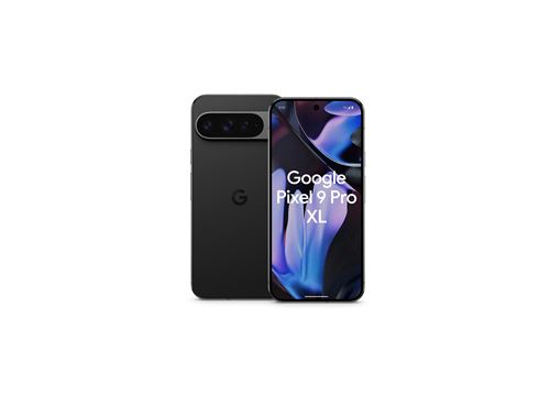Smartphone Google Pixel 9 Pro XL 6,8" 5G Double nano SIM 128 Go Noir Obsidienne État correct Google reconditionné disponible sur Fnac