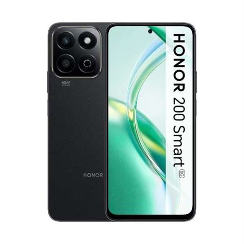 Smartphone Honor 200 noir RAM 4 Go stockage 256 Go État correct N/A reconditionné disponible sur Fnac