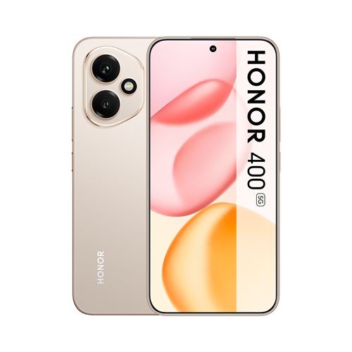 Smartphone Honor 400 6,55"" 5G Double nano SIM 512 Go Desert Gold État correct Honor reconditionné disponible sur Fnac