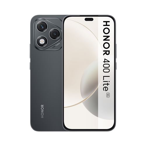 Smartphone Honor 400 Lite 6,7" 5G Double Nano SIM 256 Go Velvet Black État correct Honor reconditionné disponible sur Fnac