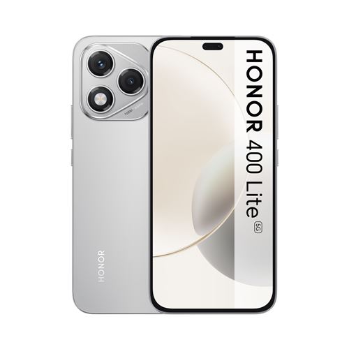Smartphone Honor 400 Lite 6,7" 5G Double Nano SIM 256 Go Velvet Grey État correct reconditionné disponible sur Fnac