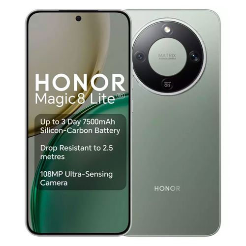 Smartphone Honor 8 lite vert 6.79 pouces RAM 8 Go stockage 512 Go État correct Honor reconditionné disponible sur Fnac