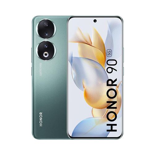 Smartphone Honor 90 6,7"" 5G Double nano SIM 512 Go Vert État correct Honor reconditionné disponible sur Fnac