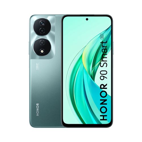 Smartphone Honor 90 Smart 6,8"" 5G Double nano SIM 128 Go Vert émeraude État correct Honor reconditionné disponible sur Fnac