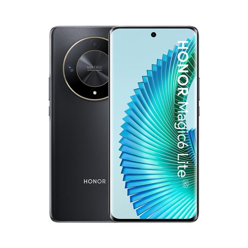 Smartphone Honor Magic 6 Lite 6.78" 5G Double nano SIM 256 Go Noir minuit État correct Honor reconditionné disponible sur Fnac