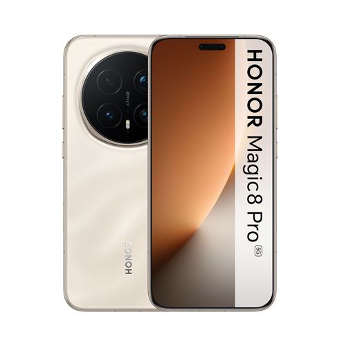 Smartphone Honor Magic 8 Pro 6,71"" 5G Double nano SIM 512 Go Or État correct Honor reconditionné disponible sur Fnac