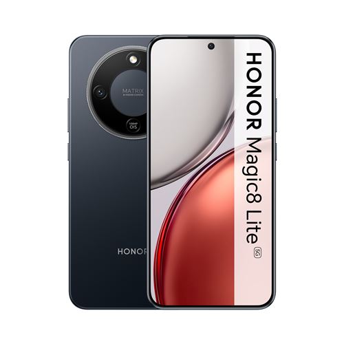 Smartphone Honor Magic8 Lite 6,79" 5G Double nano SIM 256 Go Noir minuit État correct reconditionné disponible sur Fnac