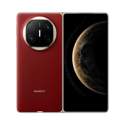 Smartphone Huawei Mate X6 6,45" Double nano SIM 512 Go Rouge Nébuleux État correct Huawei reconditionné disponible sur Fnac