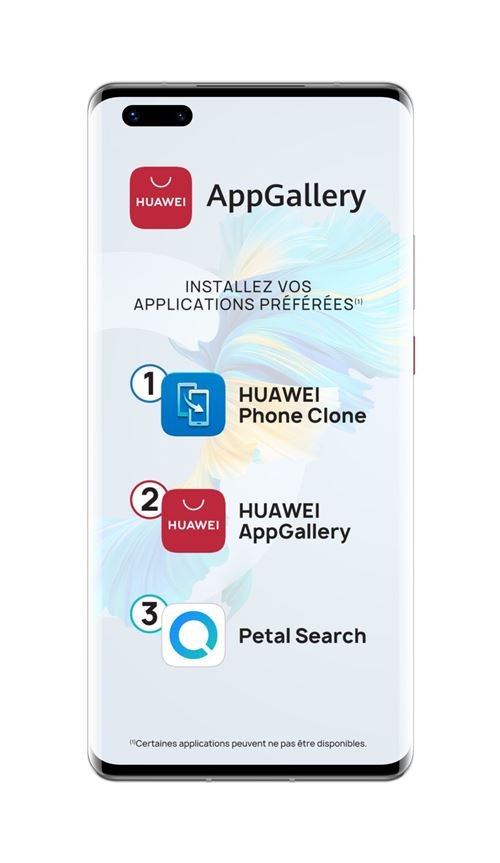 Smartphone Huawei Mate40 Pro 6,76" 256 Go Double SIM 5G Argent mystique État correct Huawei reconditionné disponible sur Fnac