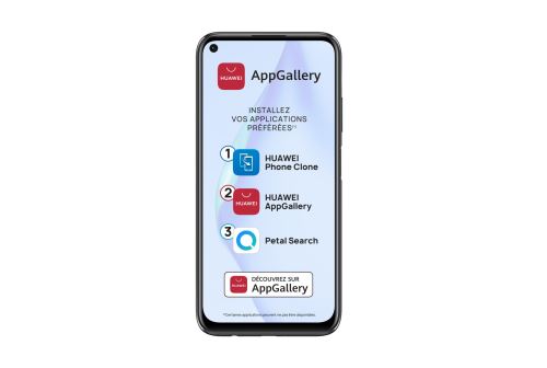 Smartphone Huawei P40 Lite Double SIM 128 Go Noir minuit État correct Huawei reconditionné disponible sur Fnac