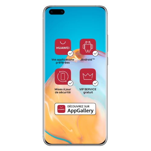 Smartphone Huawei P40 Pro+ 6.58"" 5G Double SIM 512 Go Noir État correct Huawei reconditionné disponible sur Fnac
