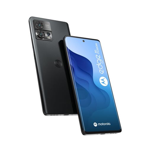 Smartphone Motorola Edge 30 Fusion 6.5" 5G Double nano SIM 128 Go Noir État correct Motorola reconditionné disponible sur Fnac