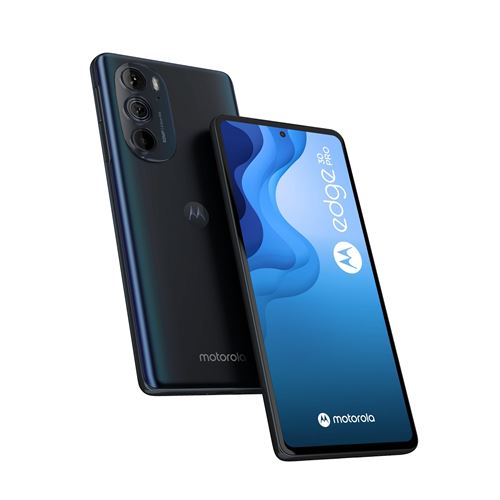 Smartphone Motorola edge 30 Pro 6.67"" 5G Double SIM 256 Go Bleu pétrole État correct Motorola reconditionné disponible sur Fnac