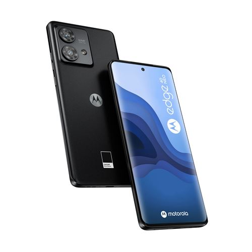 Smartphone Motorola Edge 40 Neo 6.5" 5G Double SIM 256 Go Noir État correct Motorola reconditionné disponible sur Fnac