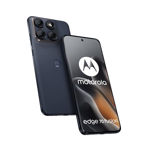 Smartphone Motorola Edge 70 Fusion 6,78" 5G Double nano SIM 256 Go Noir État correct reconditionné disponible sur Fnac