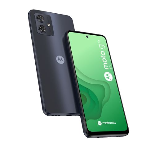 Smartphone Motorola G54 6,5"" 5G Double SIM 256 Go Noir pétrole État correct Motorola reconditionné disponible sur Fnac