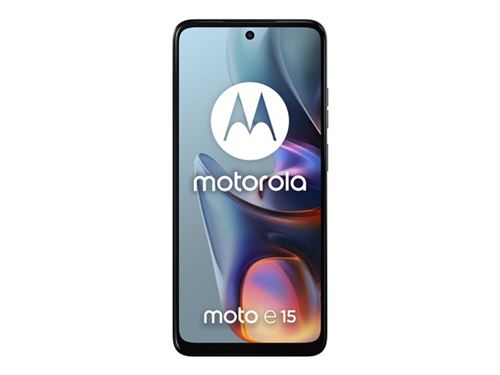 Smartphone Motorola Moto E15 6,67"" Double SIM 64 Go Bleu brumailleux État correct Motorola reconditionné disponible sur Fnac