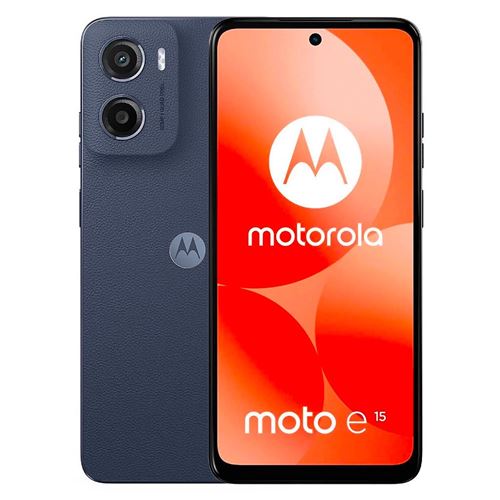 Smartphone Motorola Moto E15 6,67"" Double SIM 64 Go Bleu denim État correct Motorola reconditionné disponible sur Fnac