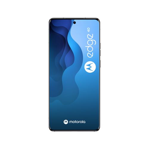 Smartphone Motorola Moto Edge 40 6,7" 5G Double SIM 256 Go Noir Interstellaire État correct reconditionné disponible sur Fnac