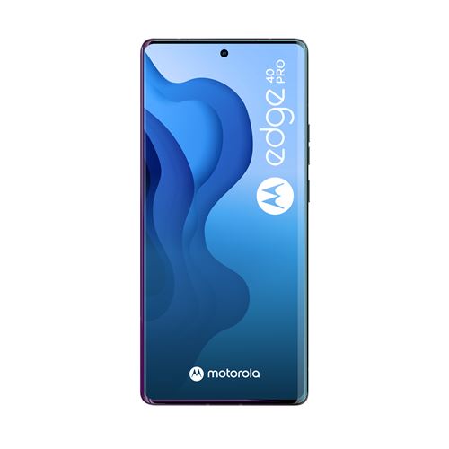Smartphone Motorola Moto Edge 40 Pro 6,7" 5G Double SIM 256 Go Noir Interstellaire État correct Motorola reconditionné disponible sur Fnac