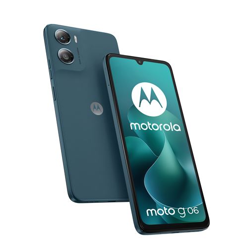 Smartphone Motorola Moto G06 6,88" Double SIM 128 Go Tapestry Bleu État correct Motorola reconditionné disponible sur Fnac