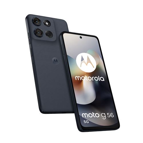 Smartphone Motorola Moto G56 6,72"" 5G Double SIM 256 Go Noir État correct Motorola reconditionné disponible sur Fnac