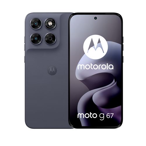 Smartphone Motorola Moto G67 6.78" 5G Double SIM 256 Go Arctic Seal État correct Motorola reconditionné disponible sur Fnac