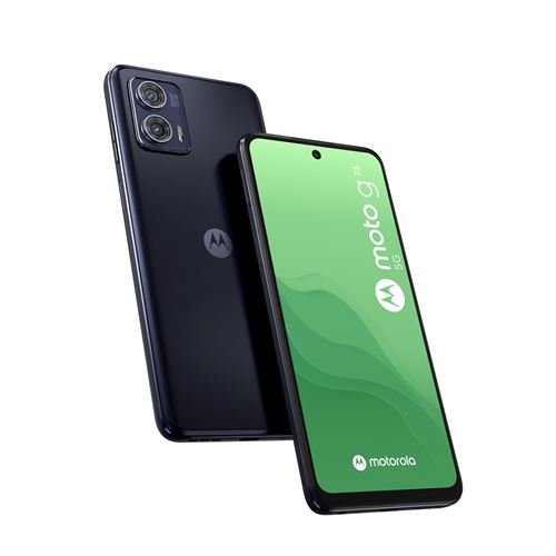 Smartphone Motorola Moto G73 6,5"" Double nano SIM 5G 256 Go Bleu nuit État correct Motorola reconditionné disponible sur Fnac