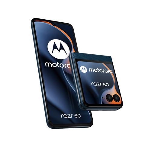 Smartphone Motorola Razr 60 6,9" 5G Double SIM 256 Go Bleu État correct reconditionné disponible sur Fnac