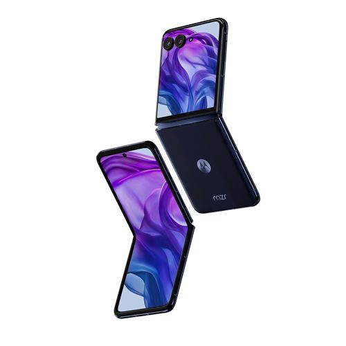 Smartphone Motorola Razr50 Ultra 6,9" 5G Nano SIM 512 Go Bleu Marine État correct Motorola reconditionné disponible sur Fnac