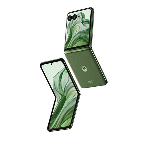 Smartphone Motorola Razr50 Ultra 6,9" 5G Nano SIM 512 Go Vert kaki État correct reconditionné disponible sur Fnac