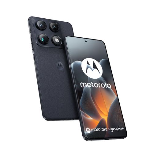 Smartphone Motorola Signature 6,8” 5G Double SIM 512 Go Bleu Carbon État correct Motorola reconditionné disponible sur Fnac