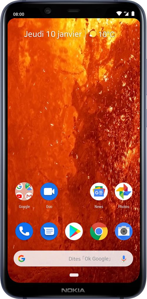 Smartphone Nokia 8.1 Double SIM 64 Go Bleu État correct - 149,00 € Smartphone Nokia 8.1 Double SIM 64 Go Bleu État correct reconditionné disponible sur Fnac