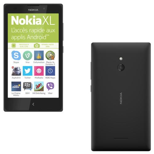 Smartphone Nokia XL, Double SIM, 4 Go, Noir État correct - 163,43 € Smartphone Nokia XL, Double SIM, 4 Go, Noir État correct Nokia reconditionné disponible sur Fnac