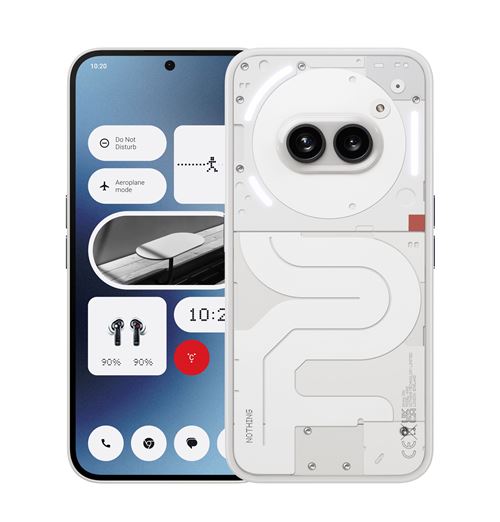 Smartphone Nothing Phone 2a 6,7" 5G Double nano SIM 128 Go Blanc État correct N/A reconditionné disponible sur Fnac