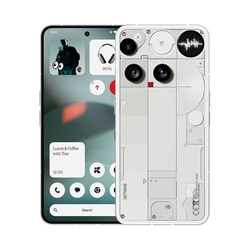 Smartphone Nothing Phone 3 6,67" 5G Nano SIM 512 Go Blanc État correct N/A reconditionné disponible sur Fnac