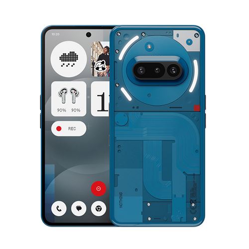 Smartphone Nothing Phone (3a) 5G 12Go RAM 256Go Bleu Version Japonaise État correct N/A reconditionné disponible sur Fnac | Dero