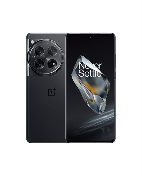 Smartphone OnePlus 12 5G Double SIM 6.82" 256 Go Noir soyeux État correct reconditionné disponible sur Fnac