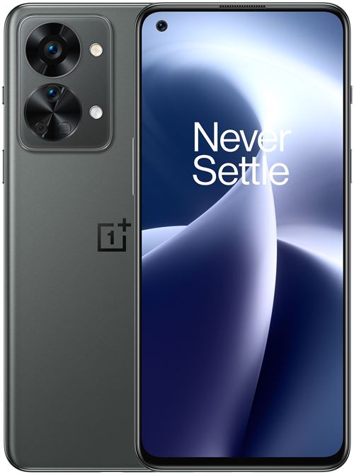 Smartphone OnePlus Nord 2T 6,43" 5G Double SIM 128 Go Gris ombré État correct OnePlus reconditionné disponible sur Fnac
