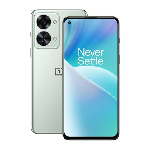 Smartphone OnePlus Nord 2T 6,43 5G Double SIM 128 Go Jade Brouillard État correct N/A reconditionné disponible sur Fnac