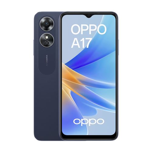 Smartphone Oppo A17 6,56" Double Nano SIM 64 Go Noir État correct Oppo reconditionné disponible sur Fnac