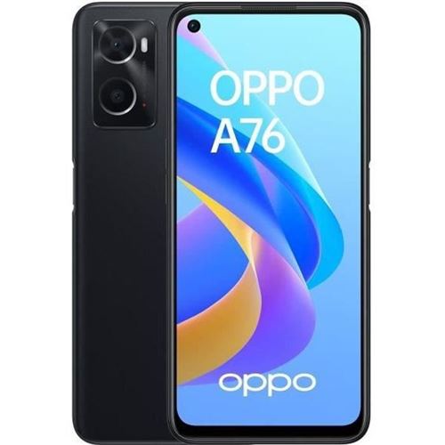 Smartphone OPPO A76 - 128Go - 4G - Noir (2022) État correct N/A reconditionné disponible sur Fnac