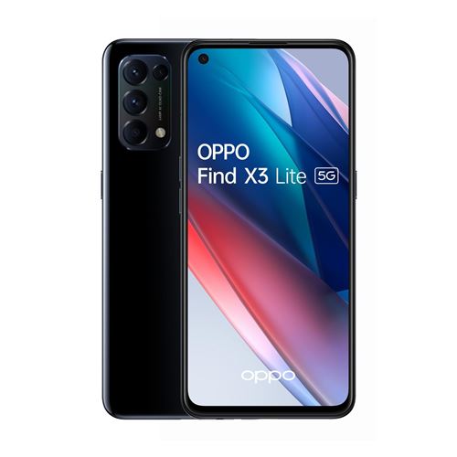 Smartphone Oppo Find X3 Lite 6.43"" Double SIM 128 Go 5G Noir État correct - 101,00 € Smartphone Oppo Find X3 Lite 6.43"" Double SIM 128 Go 5G Noir État correct Oppo reconditionné disponible sur Fnac