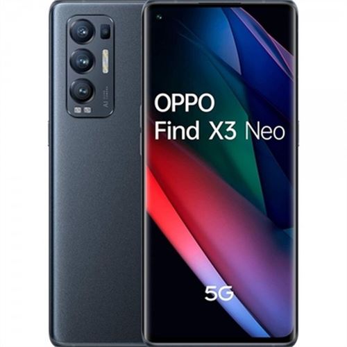 Smartphone Oppo Find X3 Neo 5G 6,55 12 GB LPDDR4X Snapdragon 865 Noir 256 GB État correct N/A reconditionné disponible sur Fnac